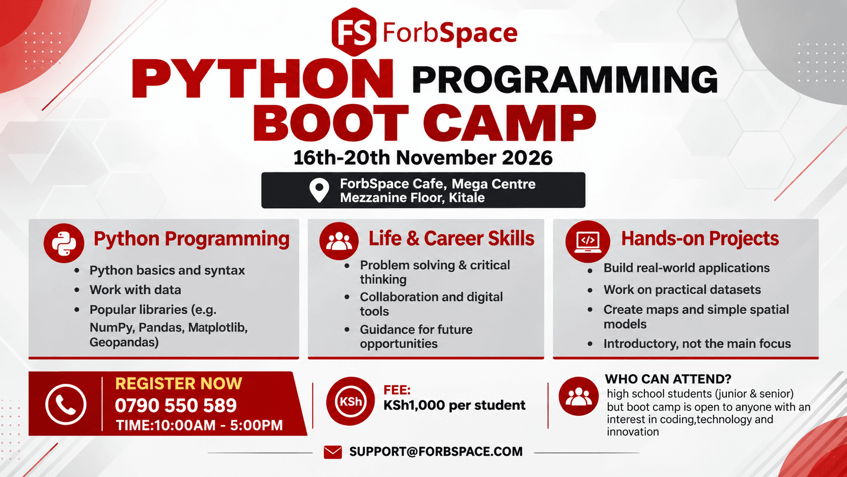 Python Programming Bootcamp